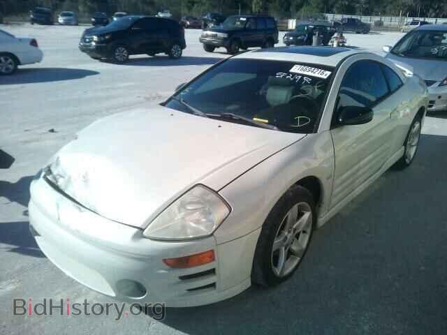2003 MITSUBISHI ECLIPSE - VIN: 4A3AC74H63E016423 - Фото 2