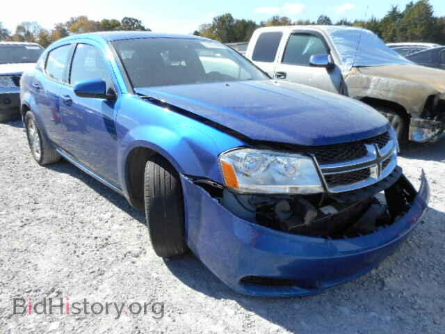 Фотография 1C3CDZCB4CN312580 - DODGE AVENGER 2012