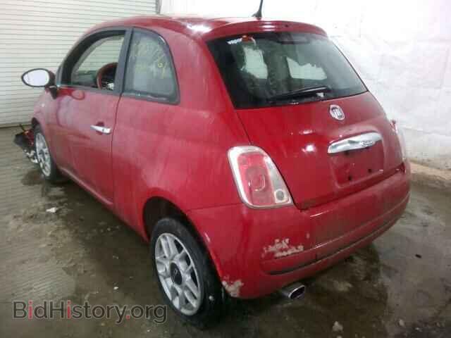 2013 FIAT 500 - VIN: 3C3CFFAR4DT511588 - Фото 3