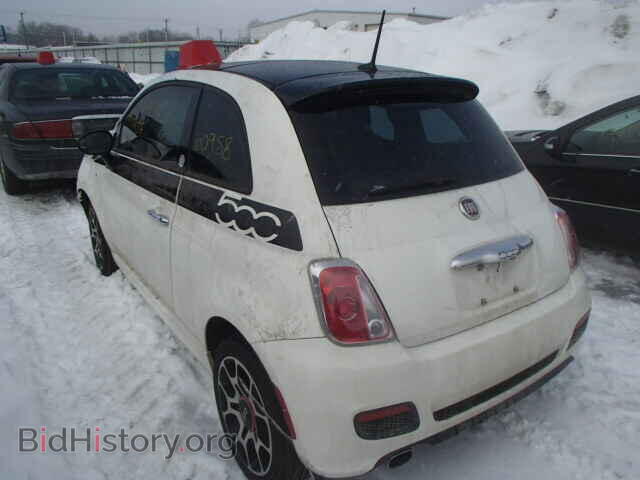 2012 FIAT 500 - VIN: 3C3CFFBR2CT500067 - Фото 3