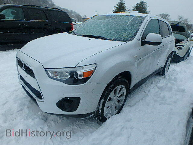 2014 MITSUBISHI OUTLANDER - VIN: 4A4AP3AUXEE004207 - Фото 2