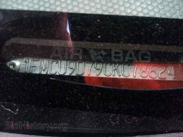 2012 FORD ESCAPE - VIN: 1FMCU9D79CKC78624 - Фото 10