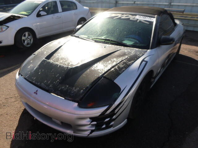 2001 MITSUBISHI ECLIPSE - VIN: 4A3AE35G11E005707 - Photo 2