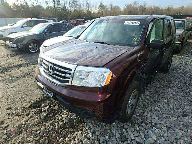 2014 HONDA PILOT - VIN: 5FNYF3H22EB010871 - Фото 2