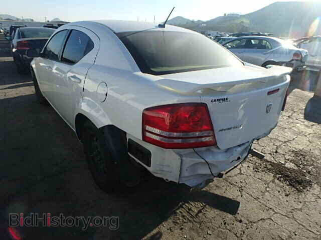 2008 DODGE AVENGER - VIN: 1B3LC46J48N297883 - Фото 3