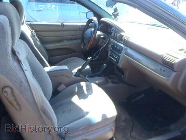 2002 CHRYSLER SEBRING - VIN: 1C3EL75R42N244841 - Фото 5