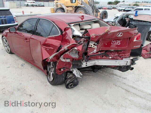 2010 LEXUS IS250 - VIN: JTHBF5C28A5120973 - Фото 3