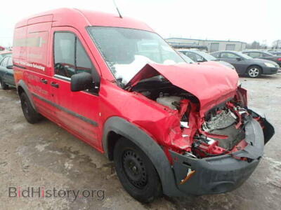 2012 Ford TRANSIT CO, красный — VIN NM0LS6AN0CT086799, Copart