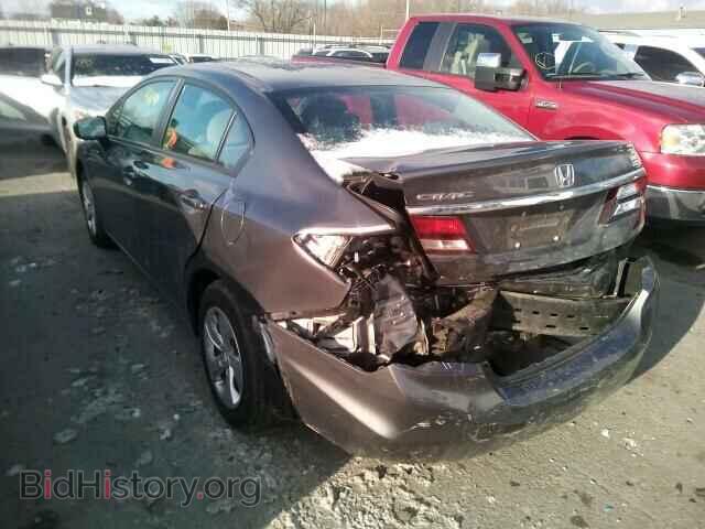 2014 HONDA CIVIC - VIN: 19XFB2F57EE215036 - Фото 3