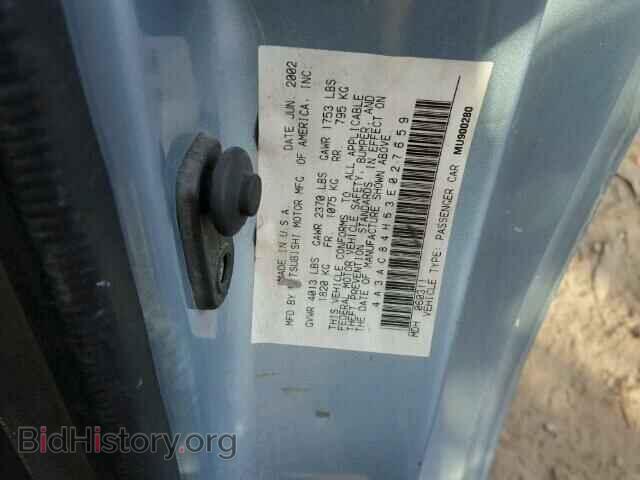 2003 MITSUBISHI ECLIPSE - VIN: 4A3AC84H53E027659 - Фото 10