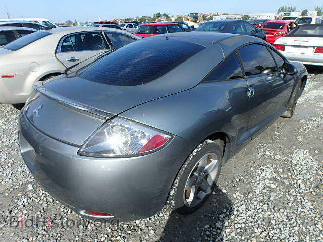 2007 MITSUBISHI ECLIPSE - VIN: 4A3AK24FX7E013387 - Фото 4