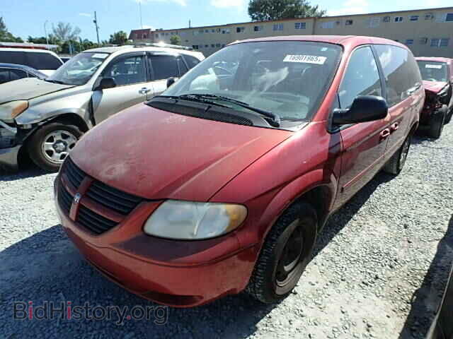 2005 DODGE CARAVAN - VIN: 2D4GP24R45R295568 - Фото 2