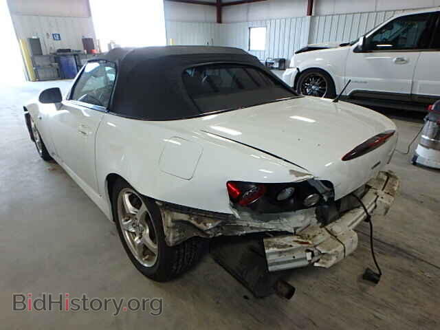 2001 HONDA S2000 - VIN: JHMAP11441T005062 - Фото 3
