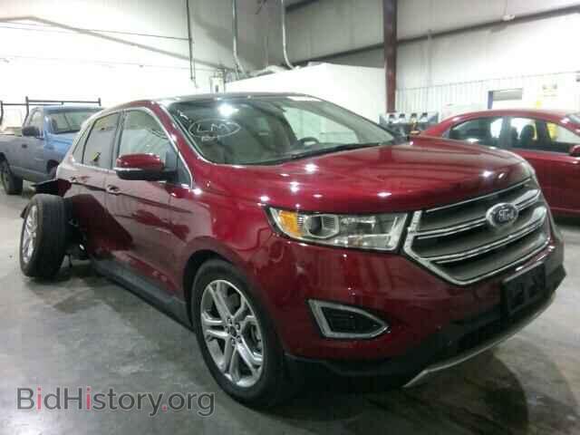 Photo 2FMPK4K93FBB26982 - FORD EDGE 2015