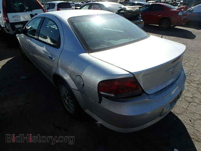 2004 CHRYSLER SEBRING - VIN: 1C3AL46X04N282001 - Фото 3