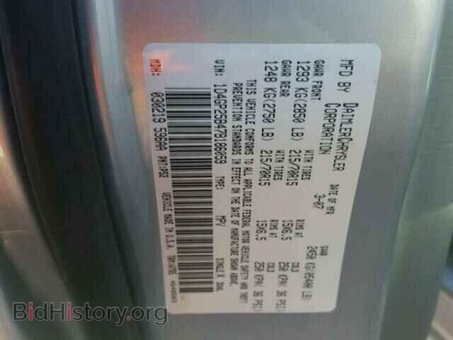 2007 DODGE CARAVAN - VIN: 1D4GP25B47B186059 - Фото 9