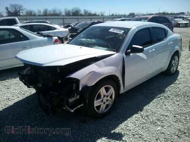 2014 DODGE AVENGER - VIN: 1C3CDZAB8EN182454 - Фото 2