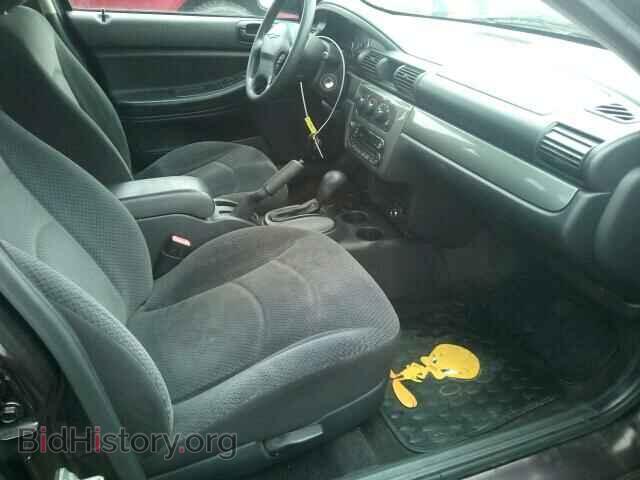 2004 CHRYSLER SEBRING - VIN: 1C3EL56R04N329276 - Фото 5