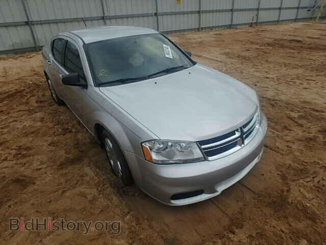 Фотография 1C3CDZAB6CN165424 - DODGE AVENGER 2012