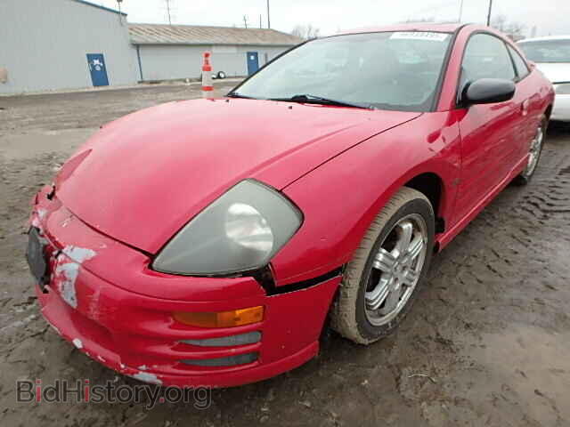 2001 MITSUBISHI ECLIPSE - VIN: 4A3AC54H11E138656 - Photo 2
