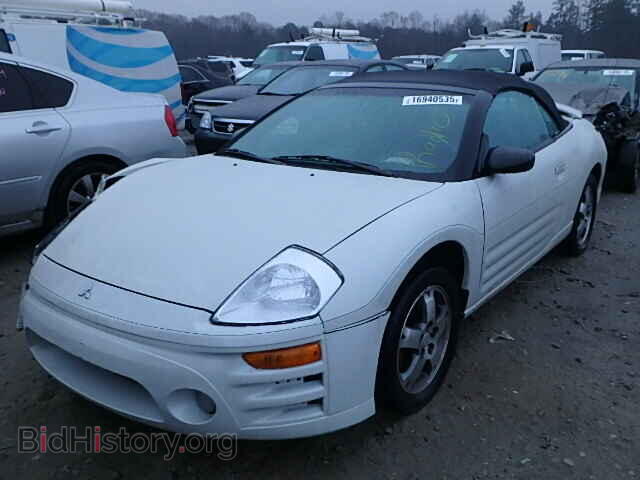 2003 MITSUBISHI ECLIPSE - VIN: 4A3AE45G13E022094 - Фото 2