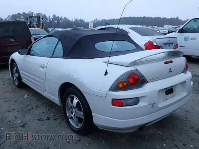 2003 MITSUBISHI ECLIPSE - VIN: 4A3AE45G13E022094 - Фото 3