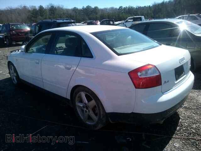 2002 AUDI A4 - VIN: WAULT68E62A164287 - Фото 3