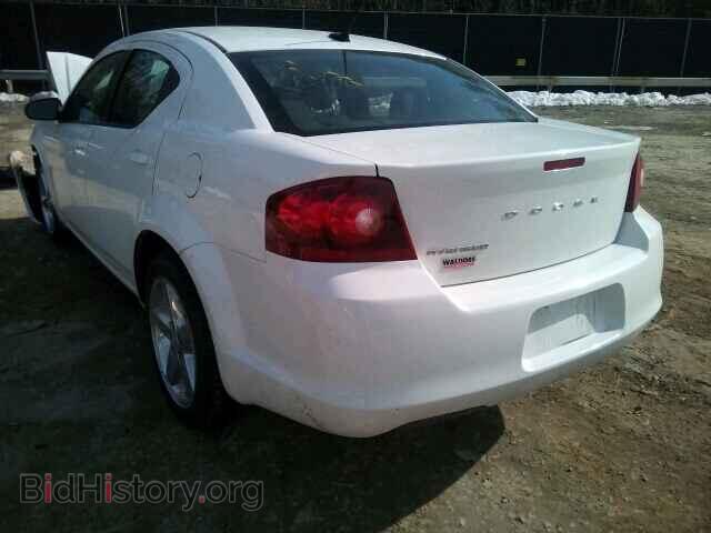 2013 DODGE AVENGER - VIN: 1C3CDZAB1DN730406 - Фото 3