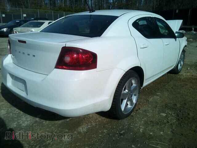 2013 DODGE AVENGER - VIN: 1C3CDZAB1DN730406 - Фото 4