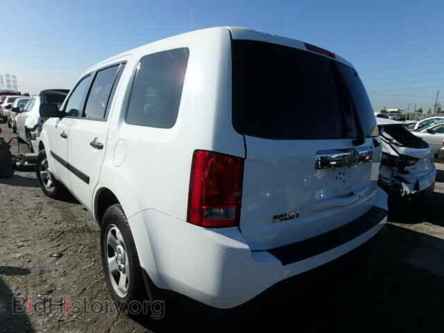 2013 HONDA PILOT - VIN: 5FNYF3H23DB039455 - Фото 3