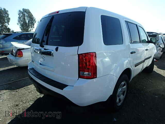 2013 HONDA PILOT - VIN: 5FNYF3H23DB039455 - Фото 4