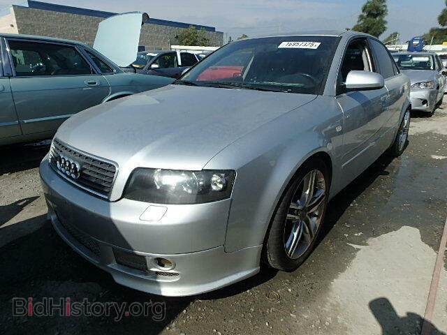 2002 AUDI A4 - VIN: WAULT68E82A267565 - Фото 2