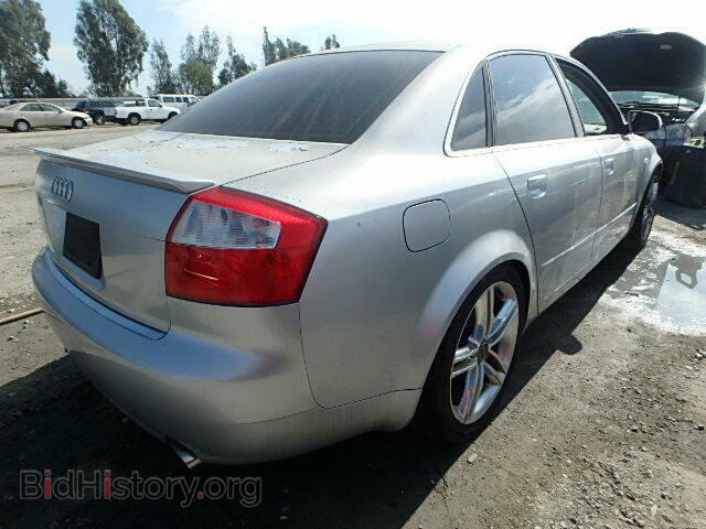 2002 AUDI A4 - VIN: WAULT68E82A267565 - Фото 4