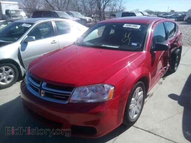 2012 DODGE AVENGER - VIN: 1C3CDZAB5CN154012 - Фото 2