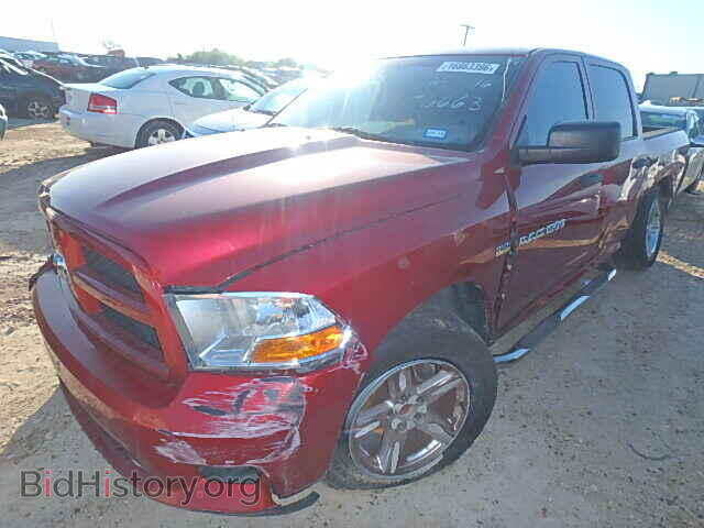 2012 DODGE RAM 1500 - VIN: 1C6RD6KT6CS156663 - Фото 2