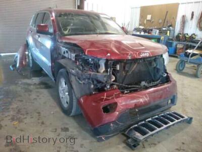 2011 Jeep CHEROKEE Grand Cher, red — VIN 1J4RR4GG4BC571378, Copart