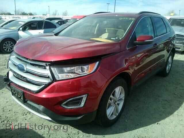 2015 FORD EDGE - VIN: 2FMTK4J8XFBB35296 - Фото 2