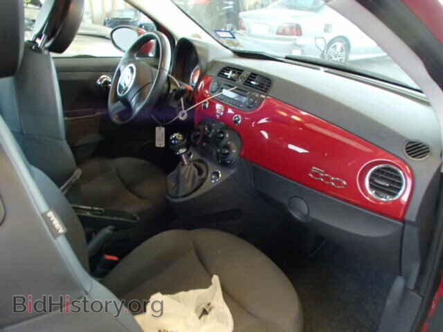 2012 FIAT 500 - VIN: 3C3CFFAR0CT101577 - Фото 5