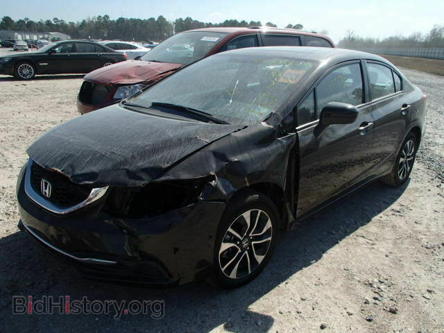 2014 HONDA CIVIC - VIN: 2HGFB2F86EH535268 - Фото 2