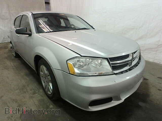 Фотография 1C3CDZAB7CN275446 - DODGE AVENGER 2012