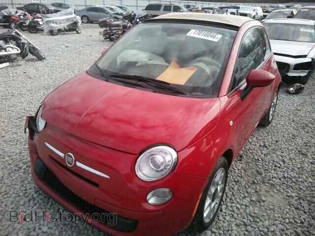 2012 FIAT 500 - VIN: 3C3CFFDR5CT381797 - Фото 2