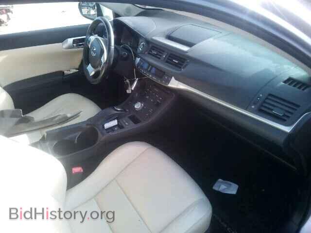 2012 LEXUS CT 200 - VIN: JTHKD5BH2C2059507 - Фото 5
