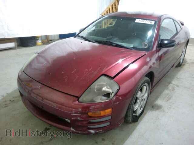 2001 MITSUBISHI ECLIPSE - VIN: 4A3AC84H01E224381 - Фото 2