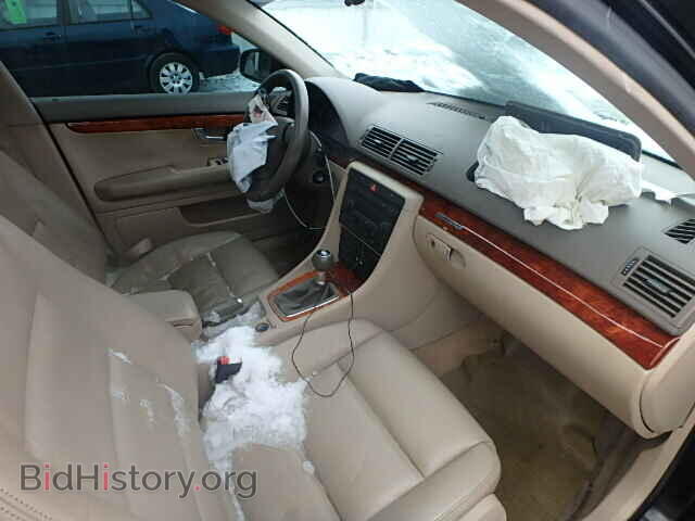 2002 AUDI A4 - VIN: WAULT68E52A146928 - Фото 5