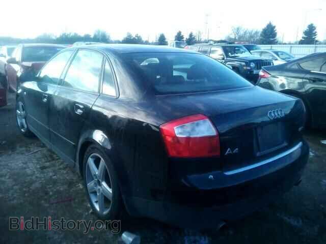 2002 AUDI A4 - VIN: WAUJC68E02A311906 - Фото 3