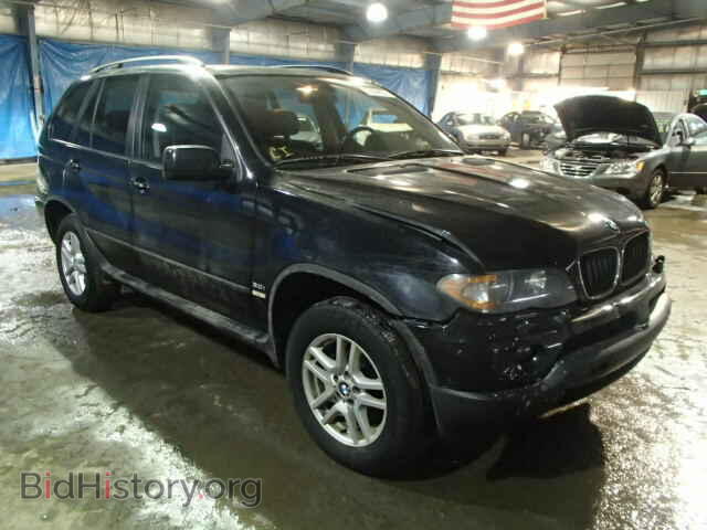 Photo 5UXFA13566LB09964 - BMW X5 2006