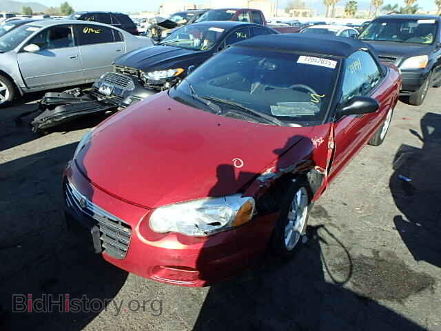 2004 CHRYSLER SEBRING - VIN: 1C3EL75R24N352801 - Фото 2