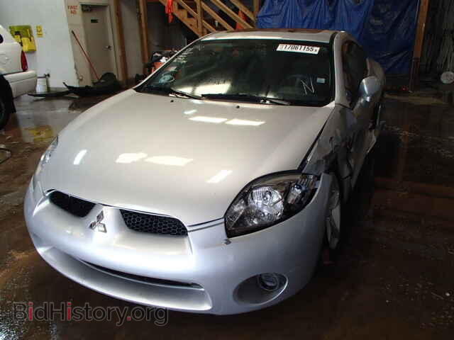 2007 MITSUBISHI ECLIPSE - VIN: 4A3AK24F67E039971 - Фото 2