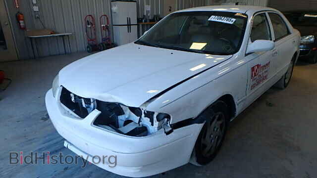 2000 MAZDA 626 - VIN: 1YVGF22C7Y5117616 - Фото 2