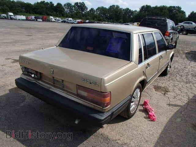 1990 VOLVO 740 - VIN: YV1FA8840L1462435 - Фото 4
